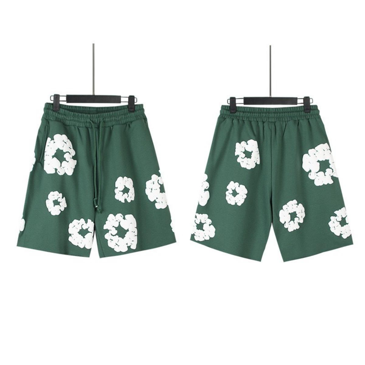 

RogueWave Повсякденні Хараджуку Y2k Американські Шорти з 3D-принтом Квітів для Відпустки та Активного Відпочинку XL