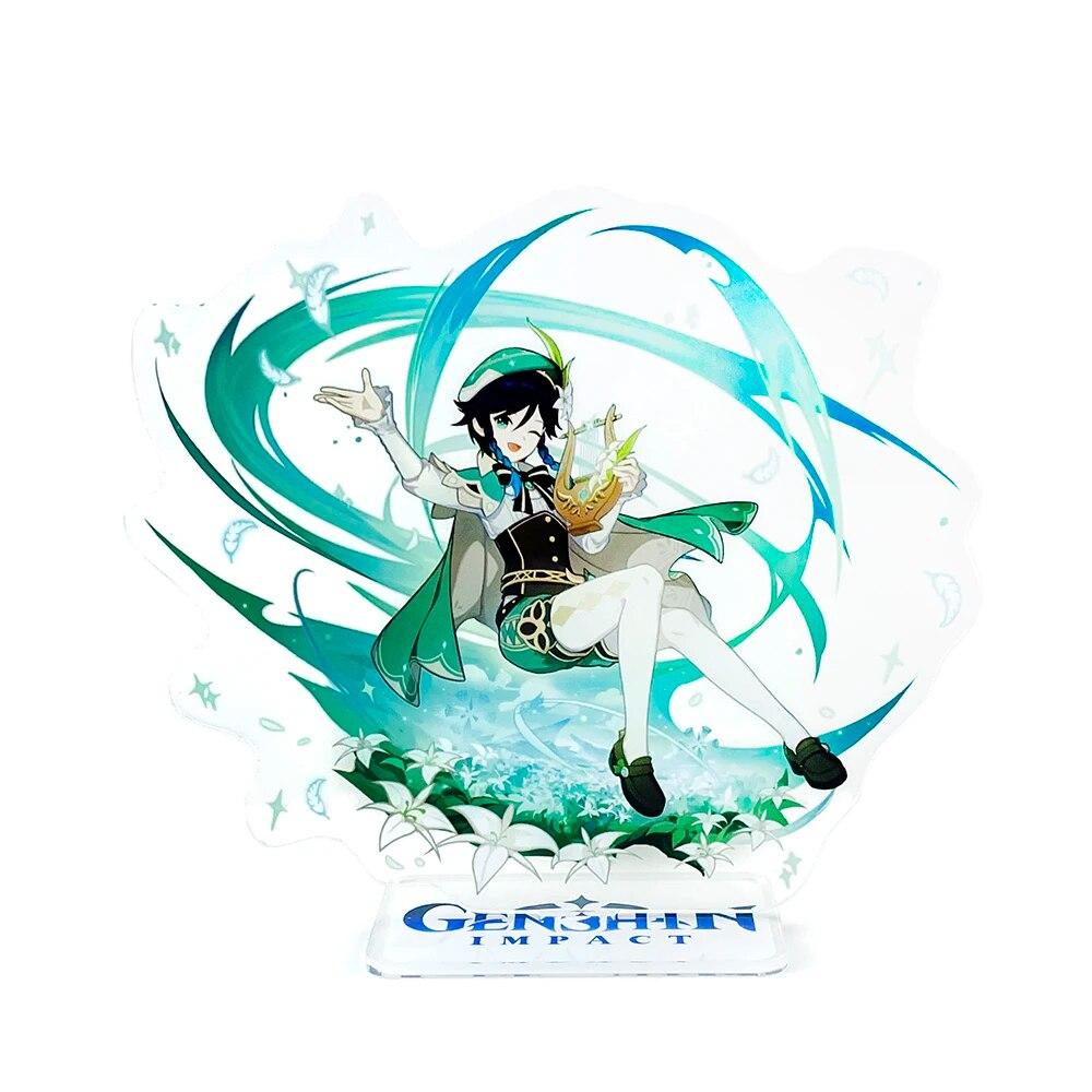 

Персонажи Mondstadt Diluc Albedo Rosaria Venti, акриловая подставка, игрушечная фигурка