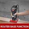 Router Milling Bracket Aluminum Alloy Trimming Machine Flip Board Woodworking  Cutting Jig