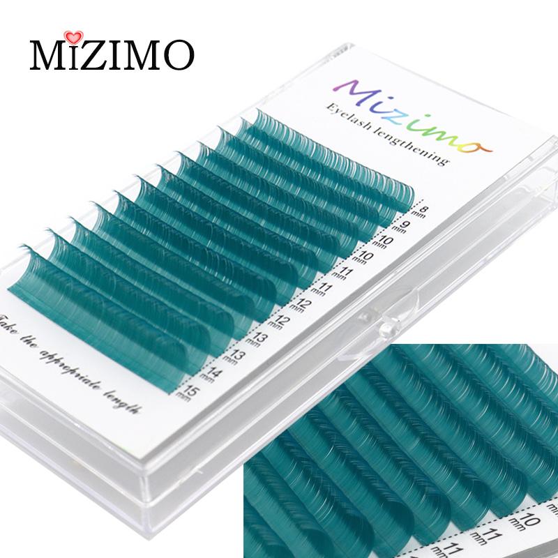 

12 рядов накладных ресниц небесно-голубого цвета, естественно мягкие и длинные, эффектные ресницы, инструменты для макияжа C