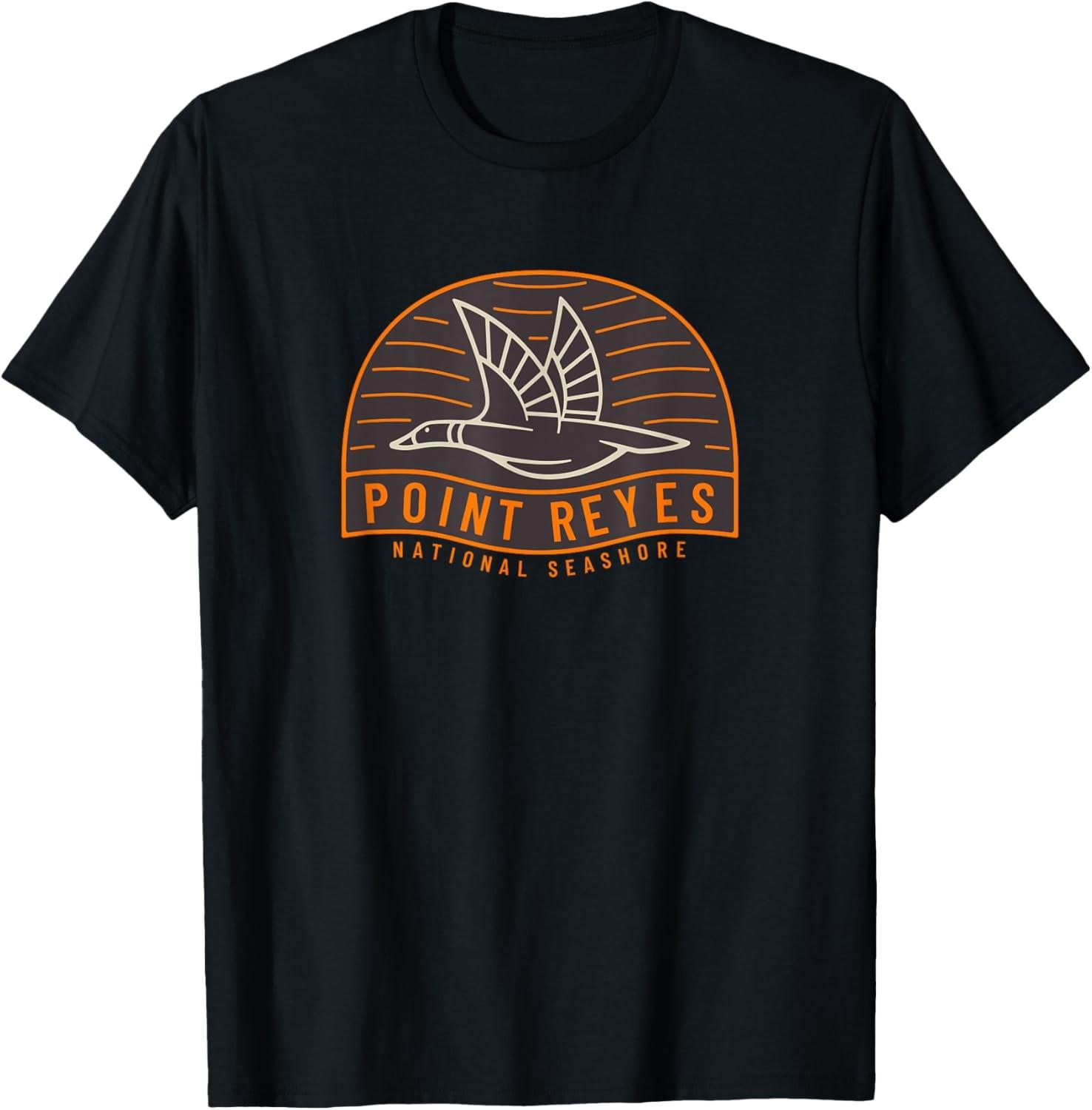 Point Reyes National Seashore Souvenir Bird Watcher Gift T-T-Shirt 2XL