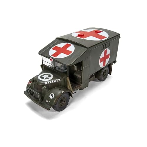 Airfix 1/35 British Army Austin K2/Y Ambulance Plastic Model X1375 Molded Color A1375