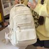 Schoolbag New Polka Dot High-value Cute Primary and Secondary School Backpack Korean Small Fresh Shining Girl Heart Travel Backpack