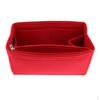 Felt Zippered Handbag Insert Purse Cosmetic Organizer Bag In