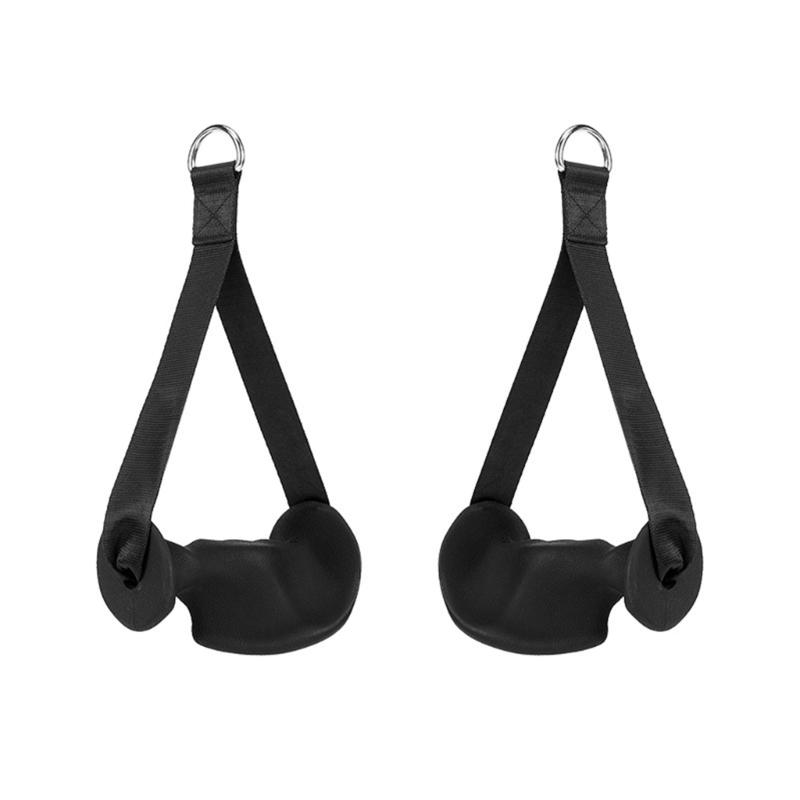 Ergonomic Pulley Cable Machine Handle Gym Exercise Handle for Cable Machine Attachments, Strength Training Workout 1