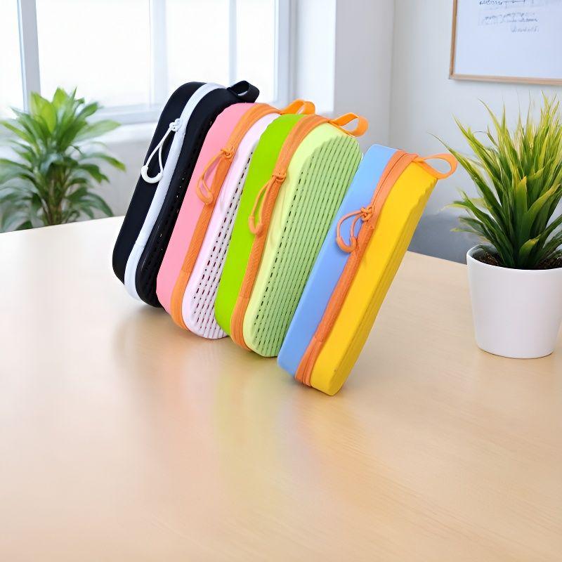 Silicone Double-Sided Mesh Swim Goggles & Toiletry Bag