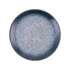 Japanese-Style Ceramic Round Flat Plate - Ideal for Steak, Pasta, or Dinnerware.