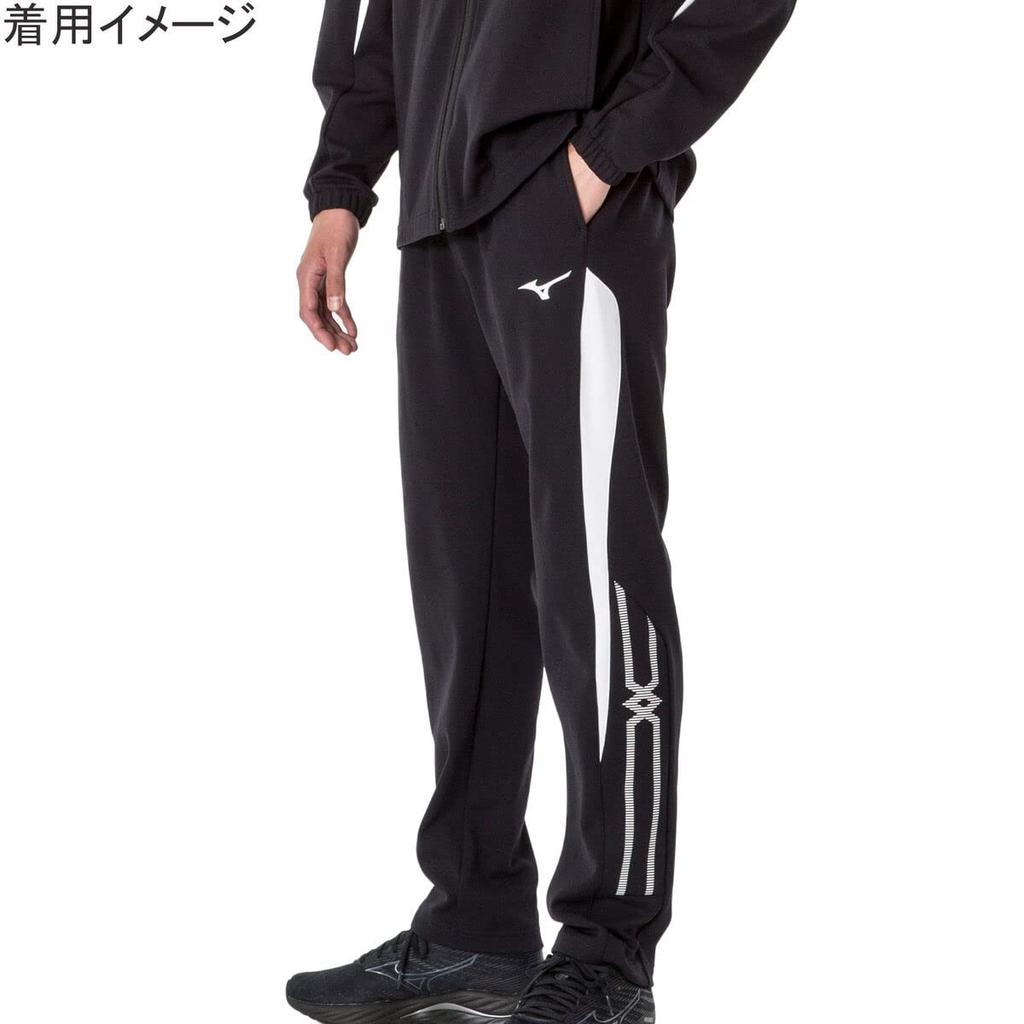 Mizuno Training Deep Size 32MDA140 Boys' Warm-Up Pants, Sweat-Wicking, Quick-Drying, Navy, 120,