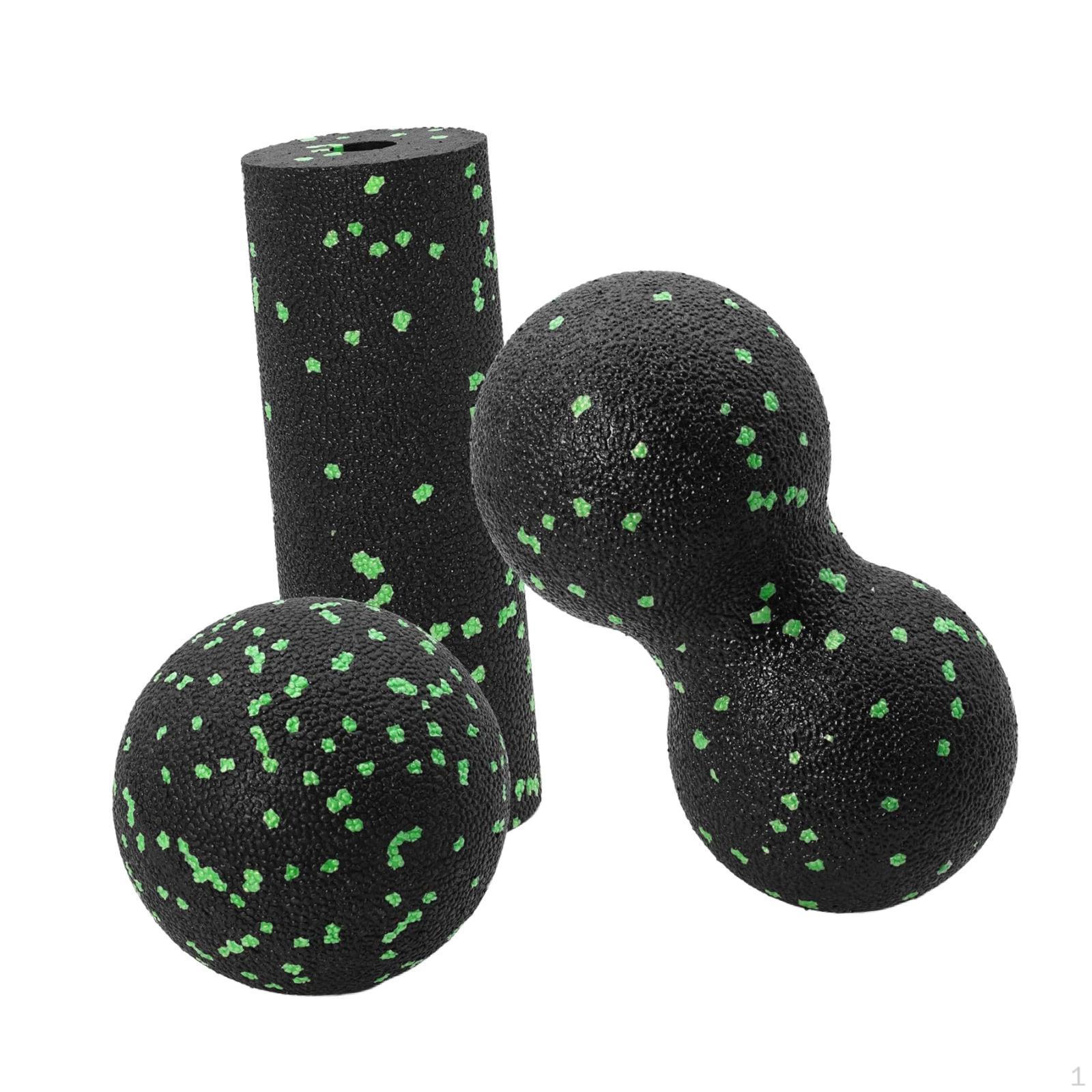 

Набор пенный ролик и массажные мячи для ухода за телом without Bag