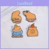 Capybara Versatile Animal Pins Set Perfect For Collectors Looking For Unique Decorative Pieces