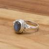 Labradorite  925 Sterling Silver Stackable Women Handamde Ring