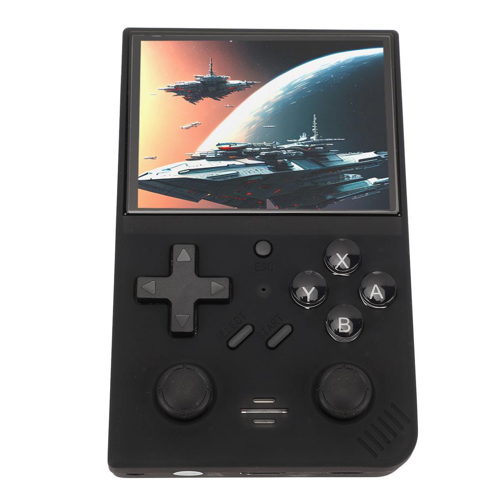 Portable Retro Handheld Game Console 3.5 Inch IPS Screen Built in 64GB Memory Card 3000mAh Battery