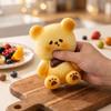 Cartoon Bear Baked Bread Toy Hand Relax Slow Rebound Toy Bear Bread Squeeze Toy Kids Adults