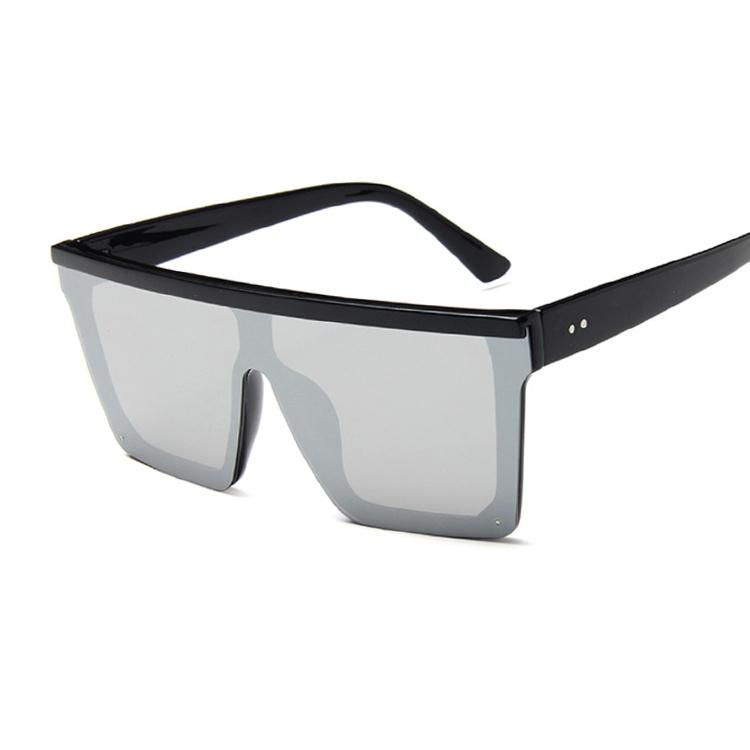 Óculos de Sol Oversized Masculino Preto Moda Quadrado Óculos de Sol Masculino Vintage Retrô Óculos Feminino Mulher Lentes Hombre