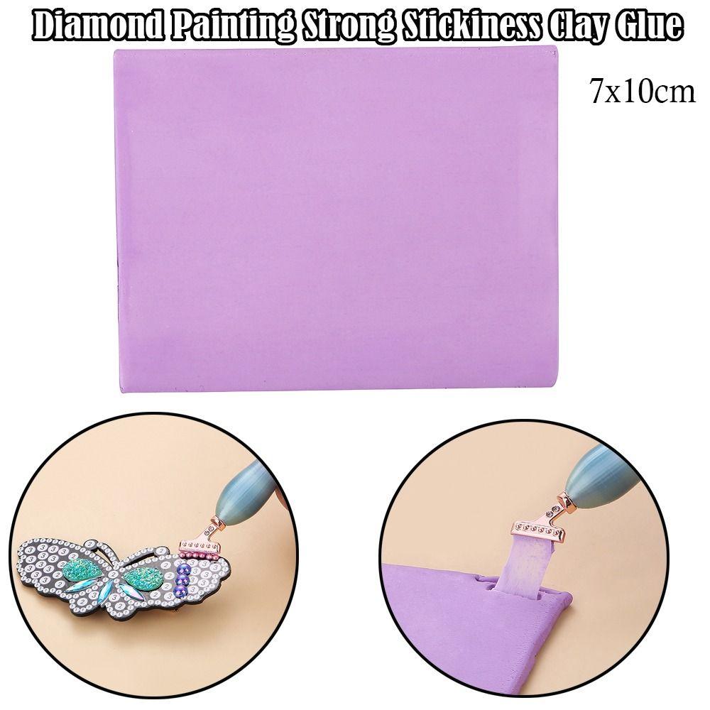Silicone Painting Clay Wax Cross Stitch DIY Strong Stickiness Clay Glue Enduring Stickiness Embroidery Accessories
