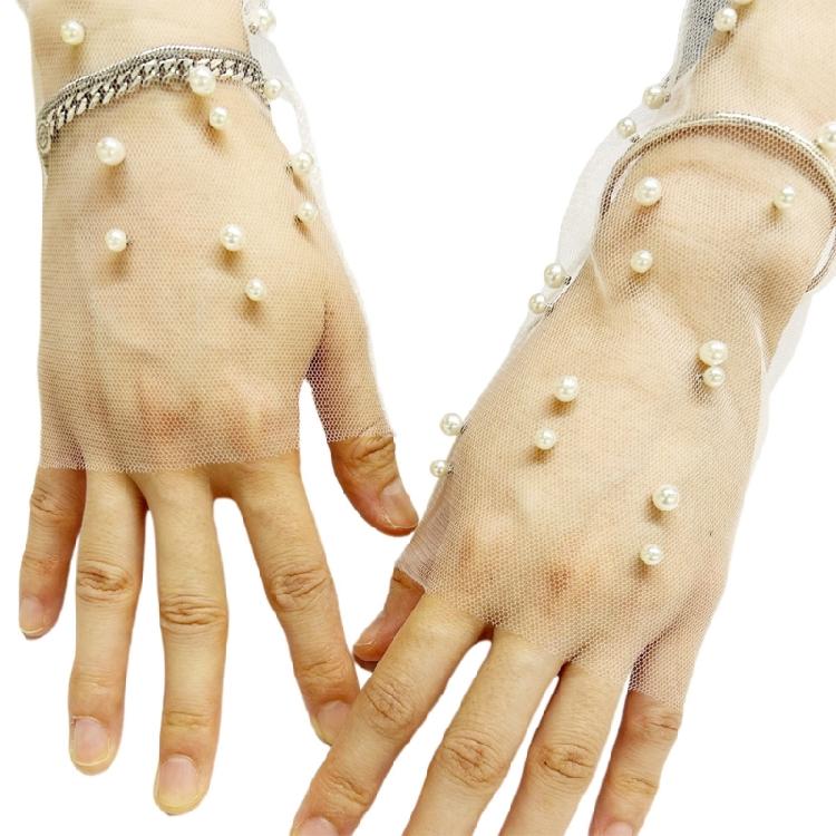 Guanti da Principessa Guanti di Lusso da Donna Guanti Protettivi dal Sole Guanti Eleganti per Sposa Ragazze Donne