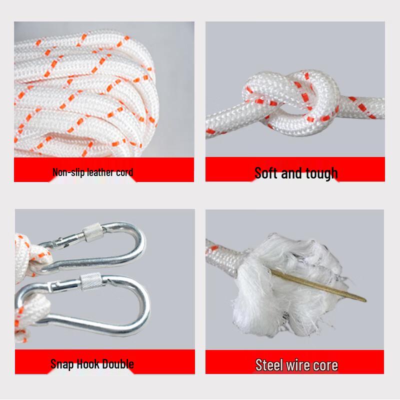 Brangdy 8mm Steel Core Rescue & Fire Rope