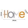 English Letter Decoration Wooden Ornaments Creative Miniature Ornament Aesthetic Modern Living Room Figurines Home Decorations
