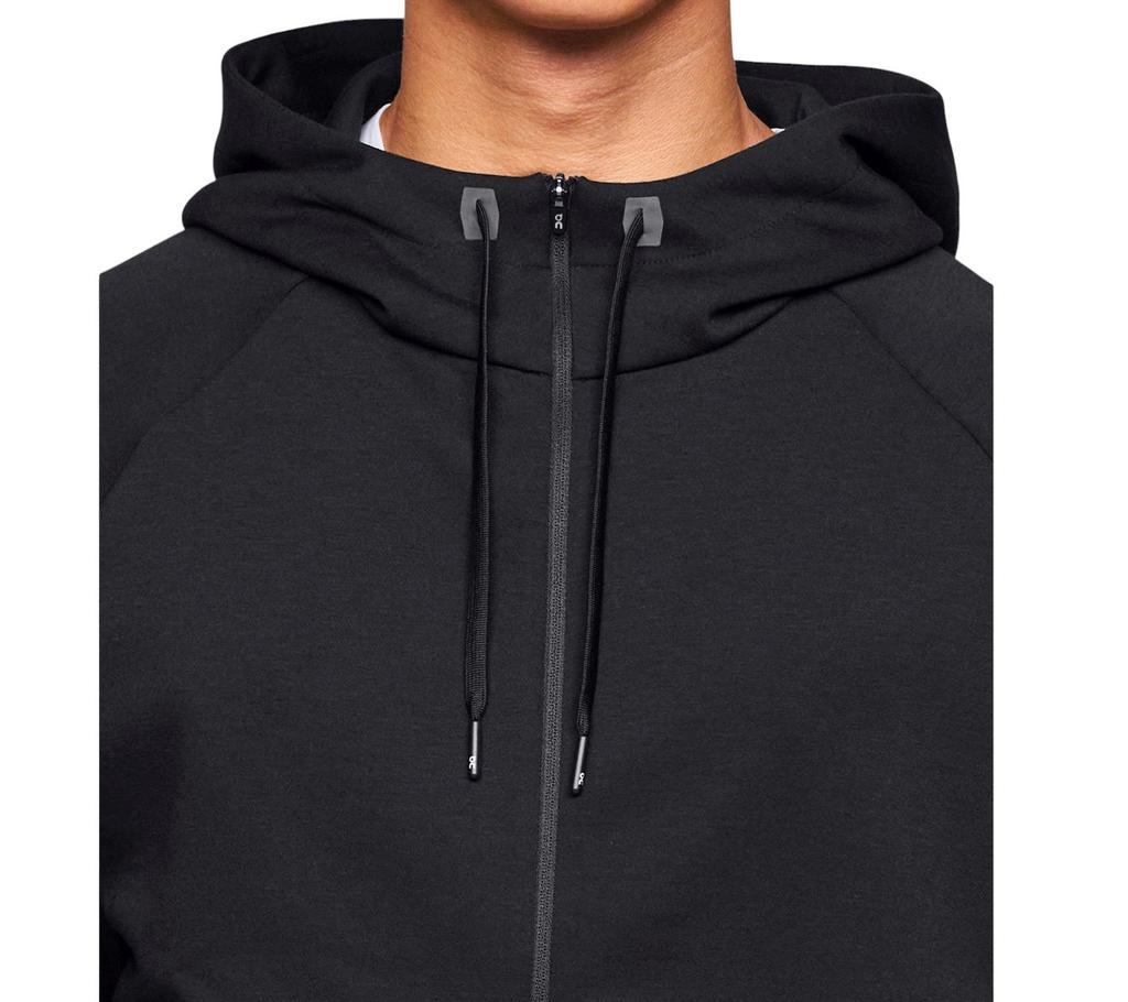 On Running Zipped Hoodie - Men's Sport Leisure Jacket Black 1ME11440553 ORIGINAL
