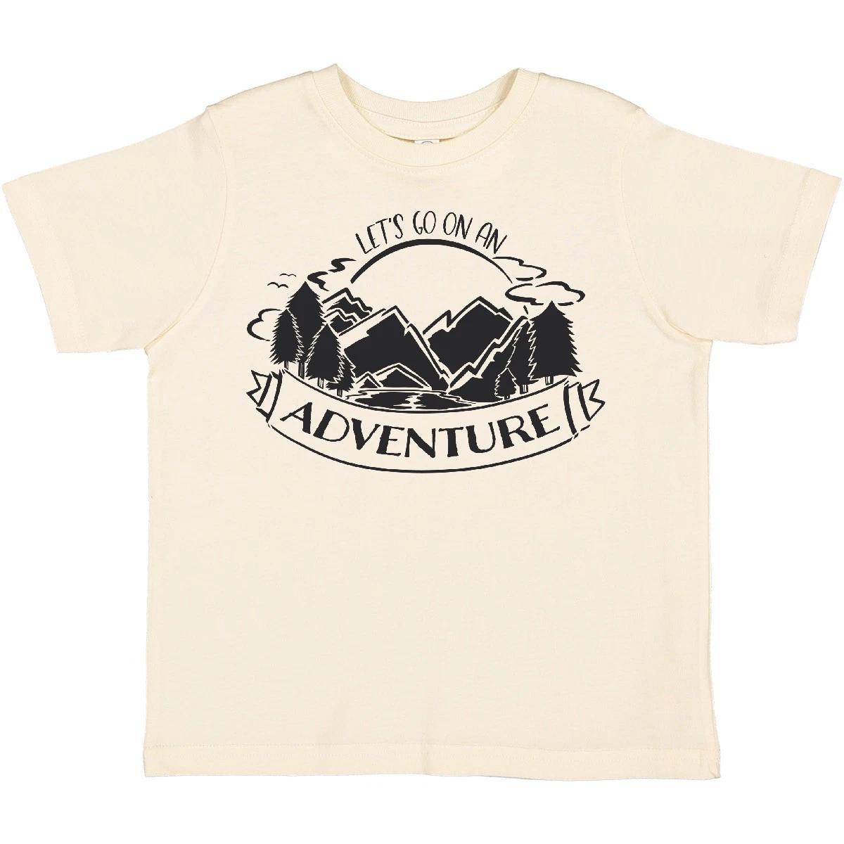 

Inktastic Let s Go On An Adventure Mountains Toddler T-Shirt Camp Camper I Love 120