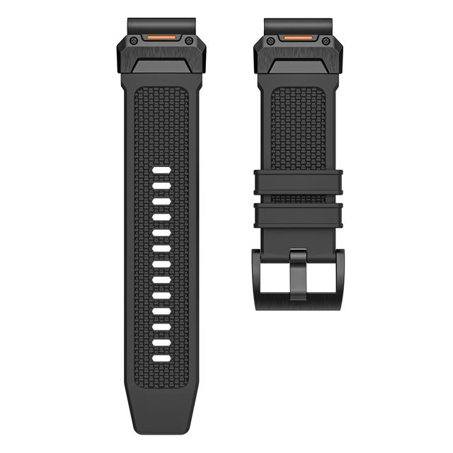 22mm 26mm Silicone Strap for Garmin Watch Fenix 8 7X 7 Pro Solar/6X 6 Sapphire 5 5X Plus 3 3HR/Epix QuickFit Band Bracelet Correas