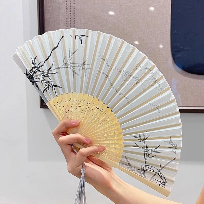 Free Shipping: Summer-Ready Durable Chinese-Style Folding Fan for Newcomers