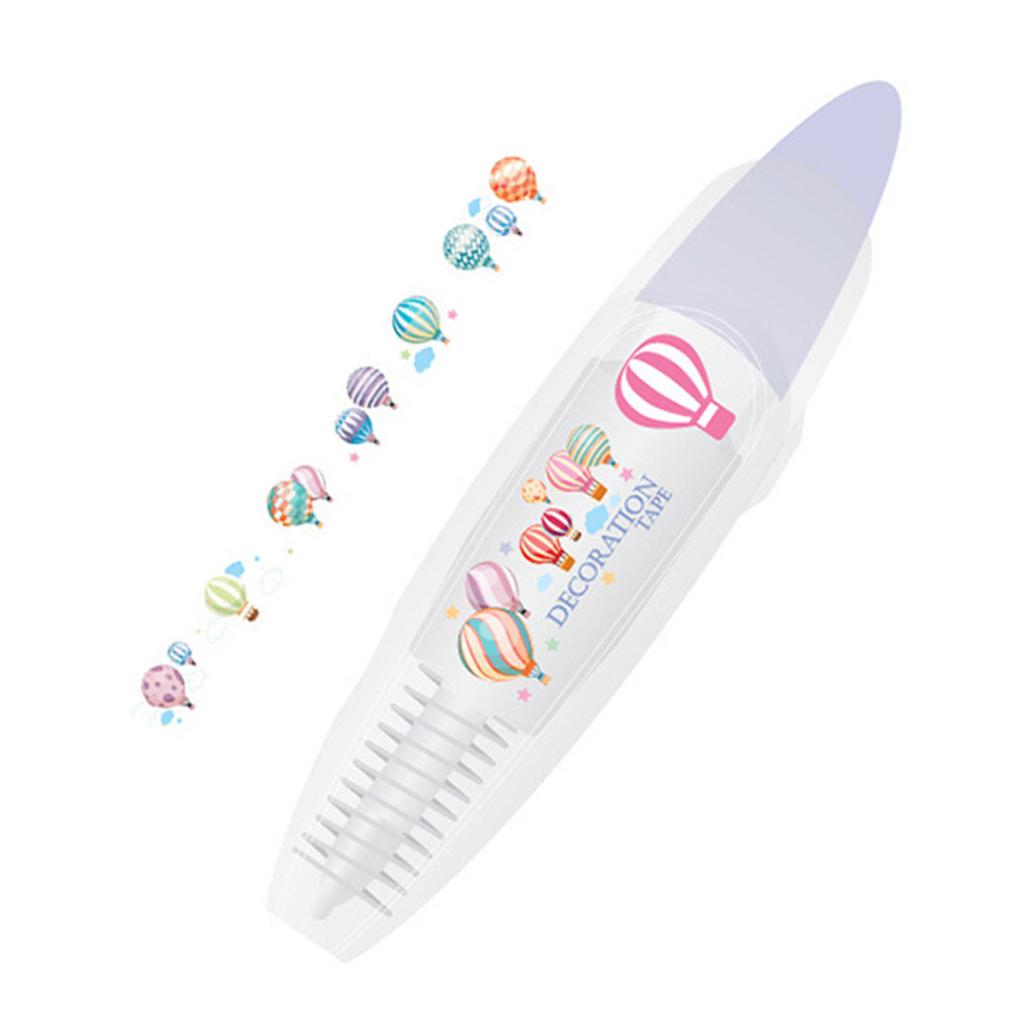 Kawaii Correction Belt Tape Lace Notebook Diary Decoration Pen Cartoon Floral Sticker Tape Pen Funny Kid Stationery For Children