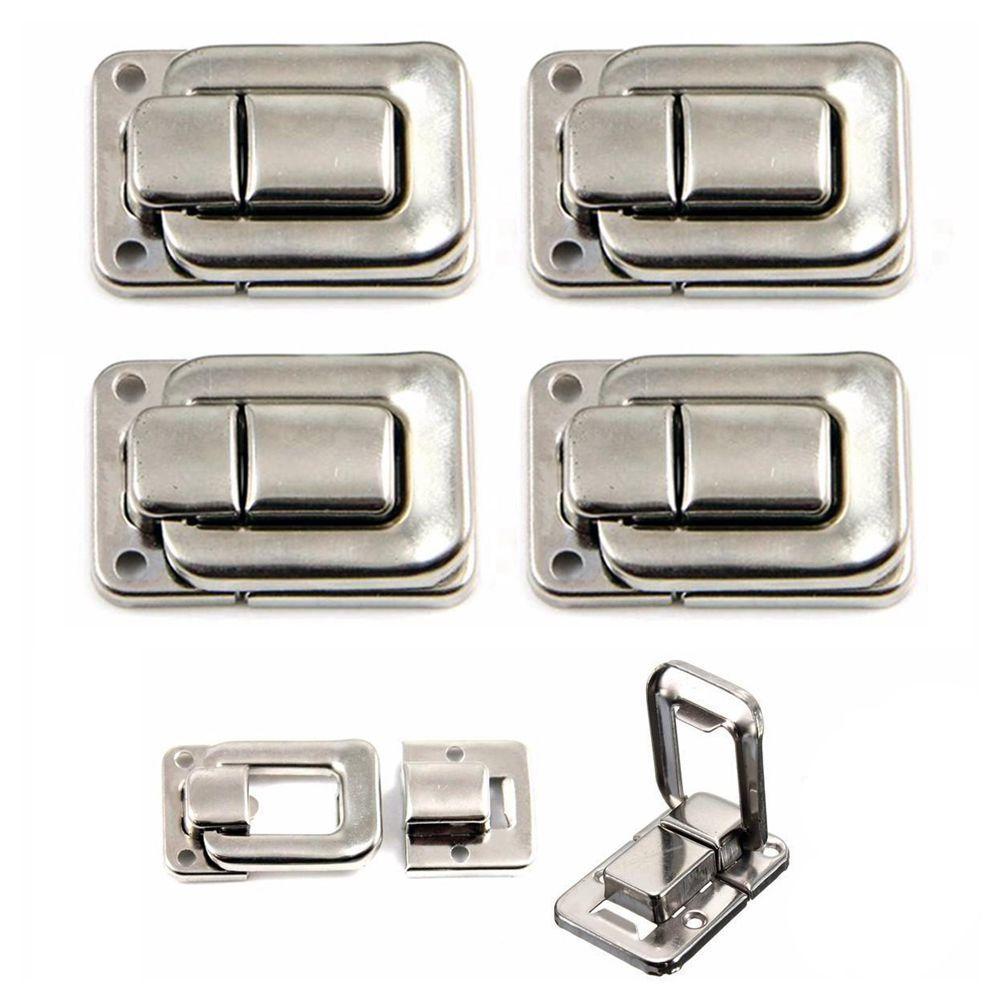 Durable Acier Inoxydable dissimulée Toggle latch catch Verrou Ressort Hasp