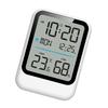 Temperature Humidity Meter Clock With 12/24H Time Format And Celsius For Home Office