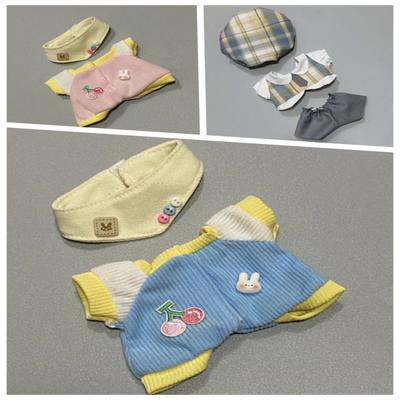 Nieuwe 20cm Pluche Poppenkledingset Heren- en Damespoppen Accessoire Kinderspeelgoed Cadeau