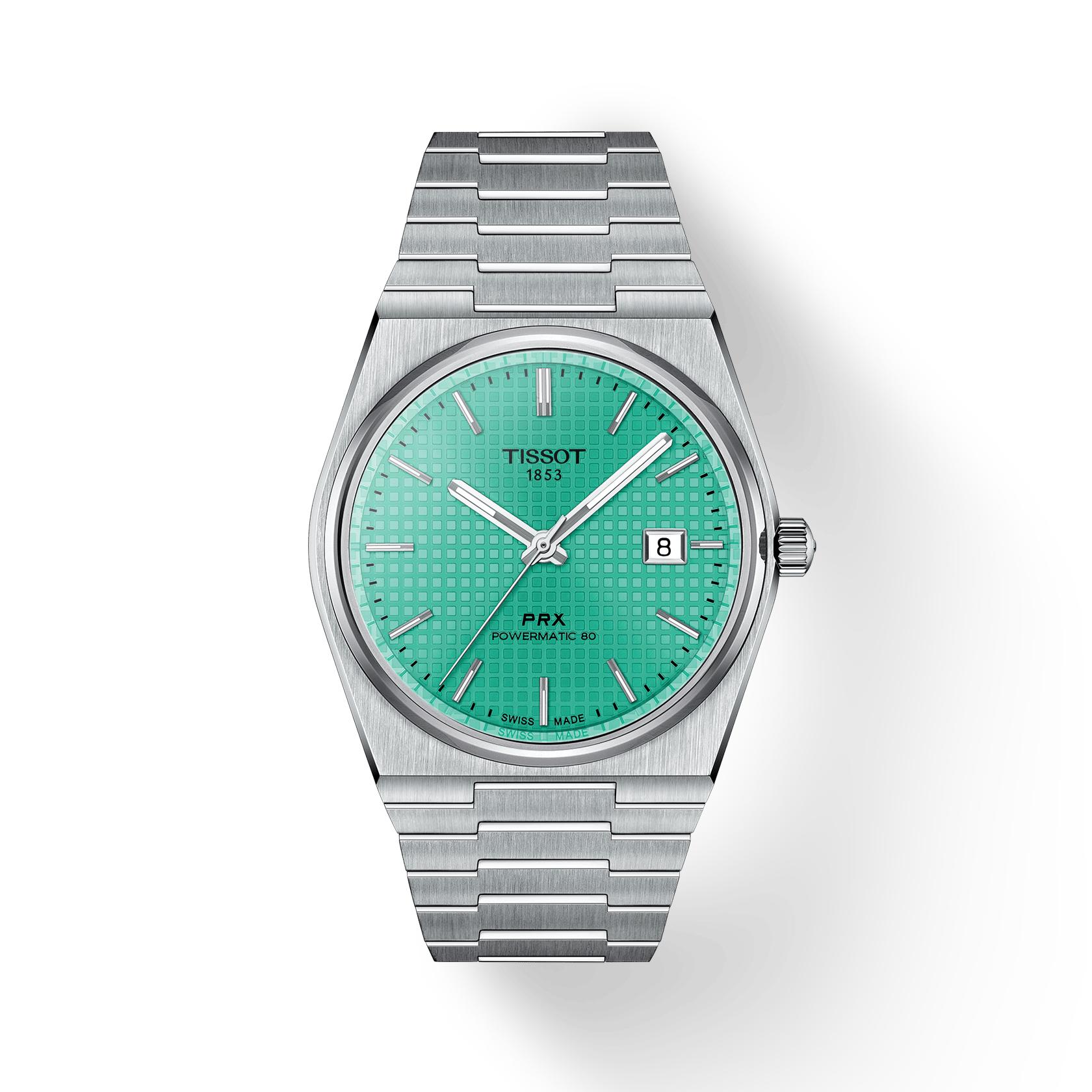 Tissot Stainless Steel Green Dial Men s Fashion Watch T137.407.11.091.01 зелёный