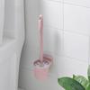 Classic Solid Color Wall-mounted Cleaning Toilet Brush Set Wall-mounted Punch-free Creative Household Items To Remove Stains