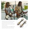 Double Tremolo Bridge Stabilizer Electric Guitar Floating Tremolo Stopper Stabilizing Device with Mounting Screws