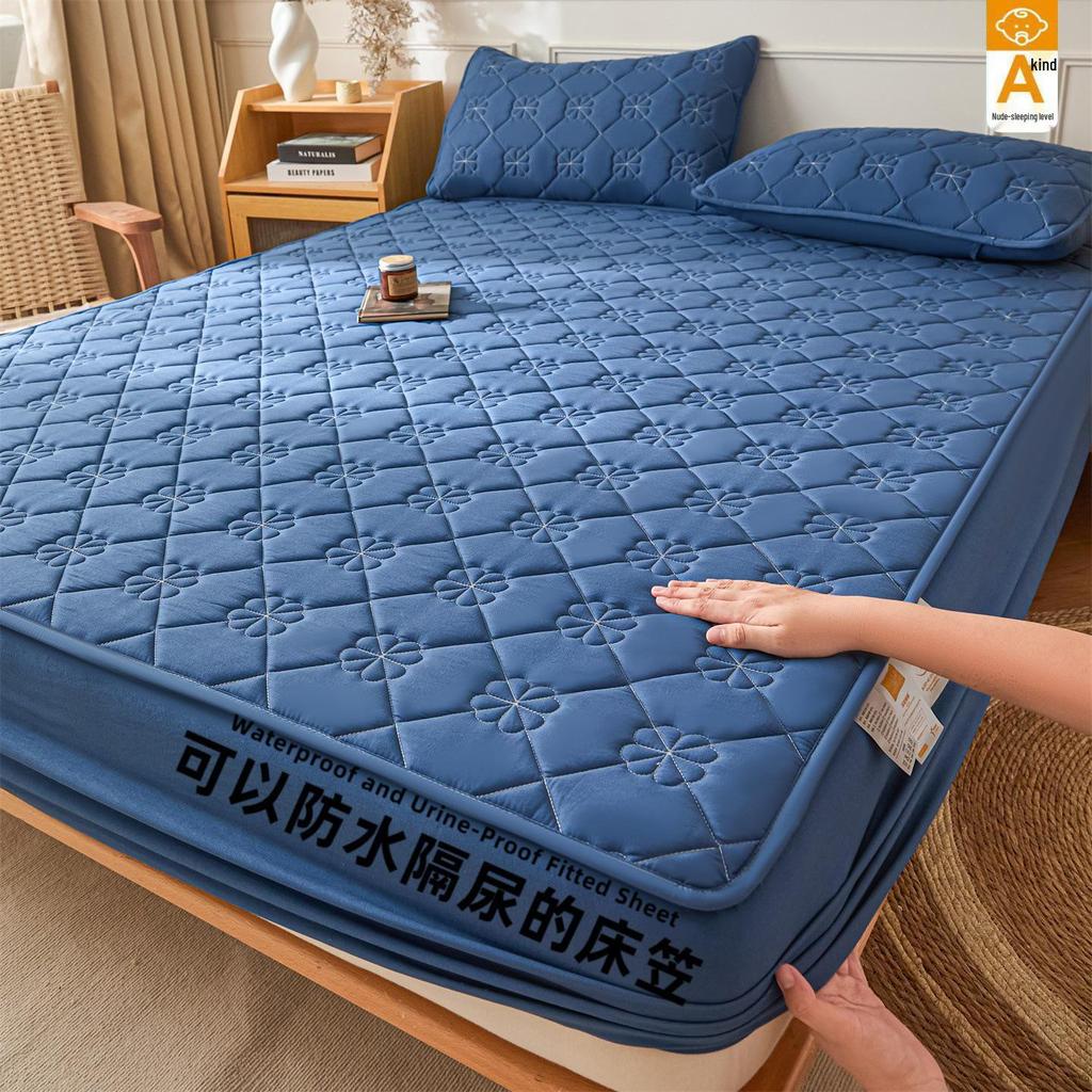 Quilted Waterproof Mattress Protector for Mother & Baby - 2025 New Style