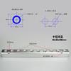 BSP 1/2" In G1/4" Out 2 3 4 5 6 7 8 9 10 Ways 30x30mm Pneumatic Aluminum Manifold Block Splitter