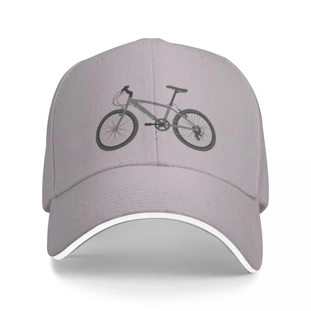 Bicycle Greyscale Baseball Cap party Hat Sunscreen Unisex hat Horse Hat Caps For WoUnisex Unisexs