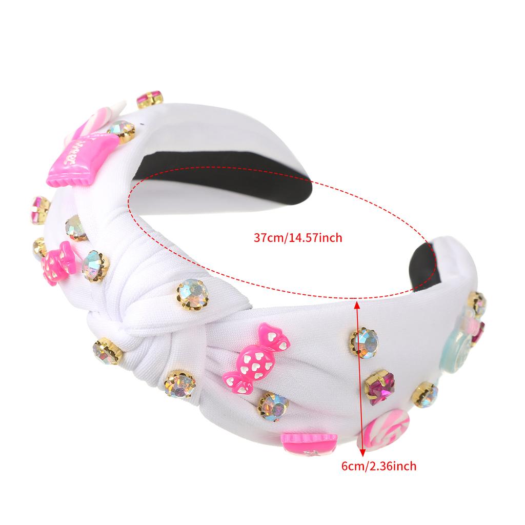 Luxury Headbands For Women Baroque Rhinestone Pearl Headbands Hair Band Wide Festival Hair Accessories Head Hoops Pink Red