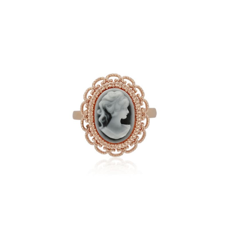 MELA BIANCA Bague Anna Camée M