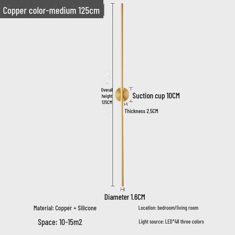 LED Minimalist Modern Wall Lamp for Bedroom/Living Room