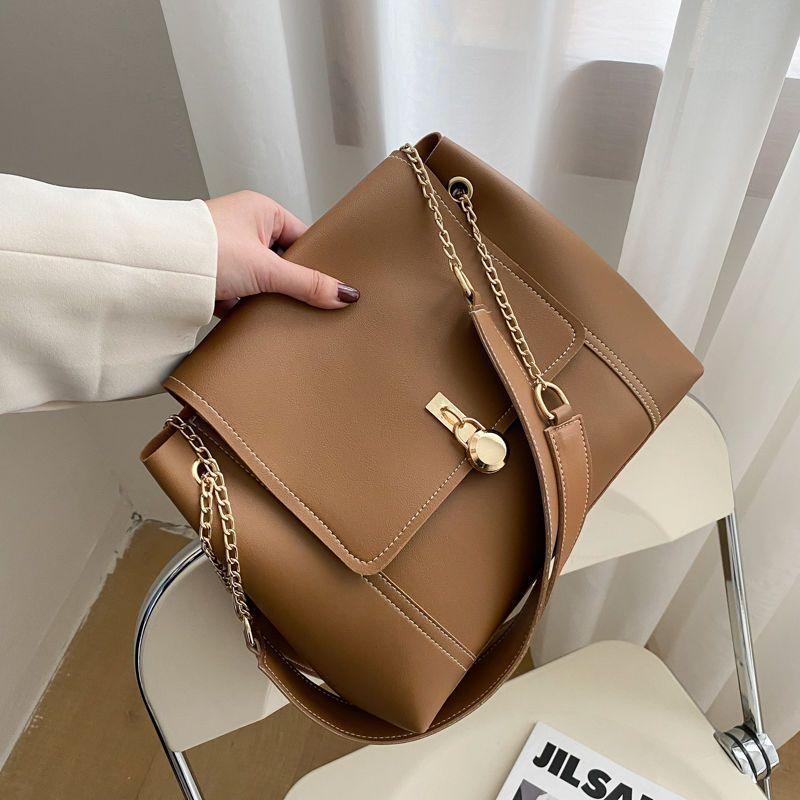 Borsa da donna Design di nicchia Monocolore Borsa a spalla Versatile Senso di superiorità Grande capacità Borsa a tracolla