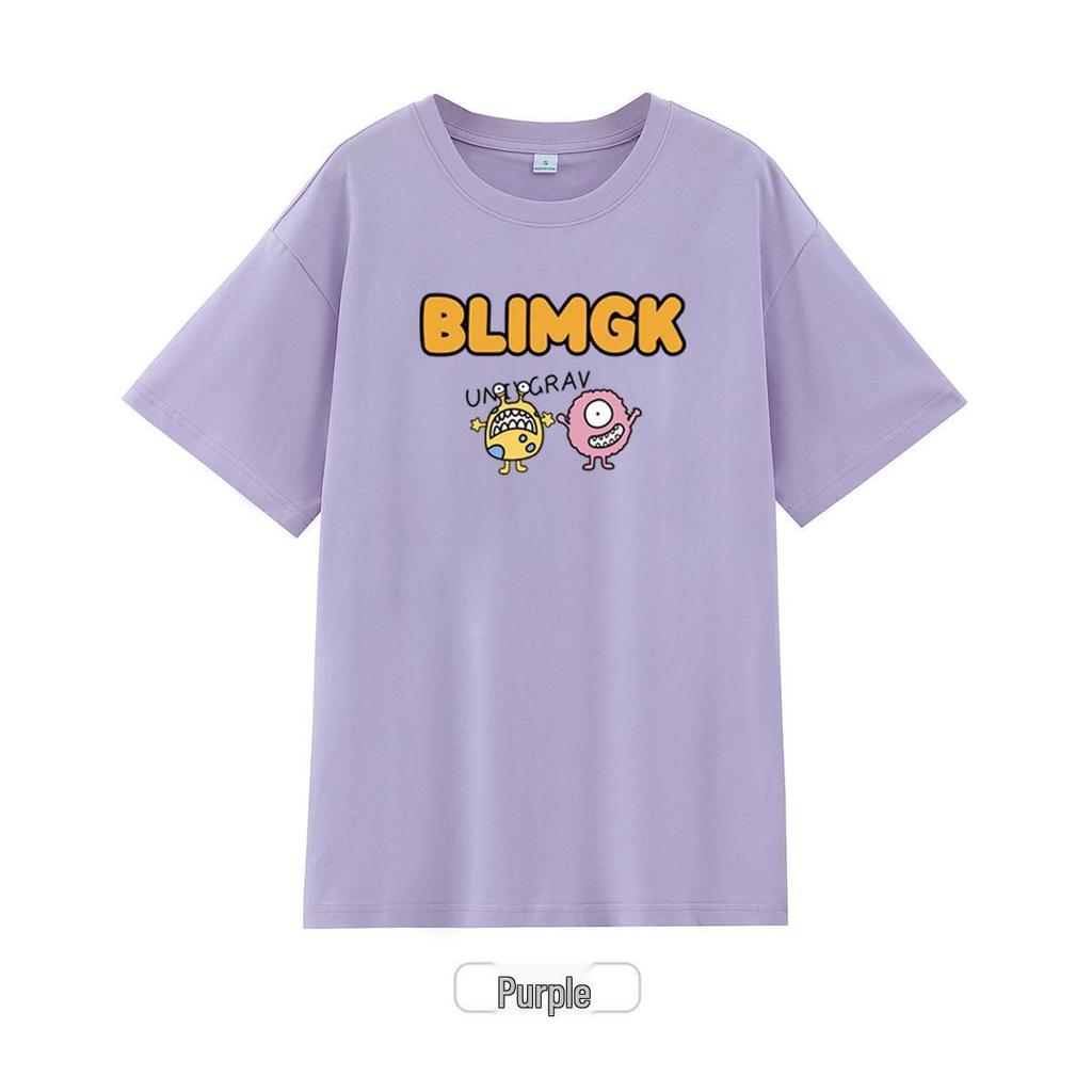 Japanese Retro Chic Unisex Plus-Size Loose Cotton T-Shirt for Couples