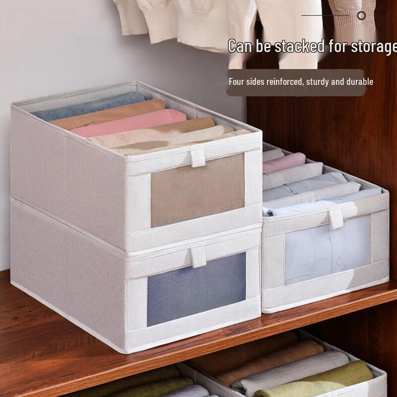 Foldable Fabric Clothes Storage Box