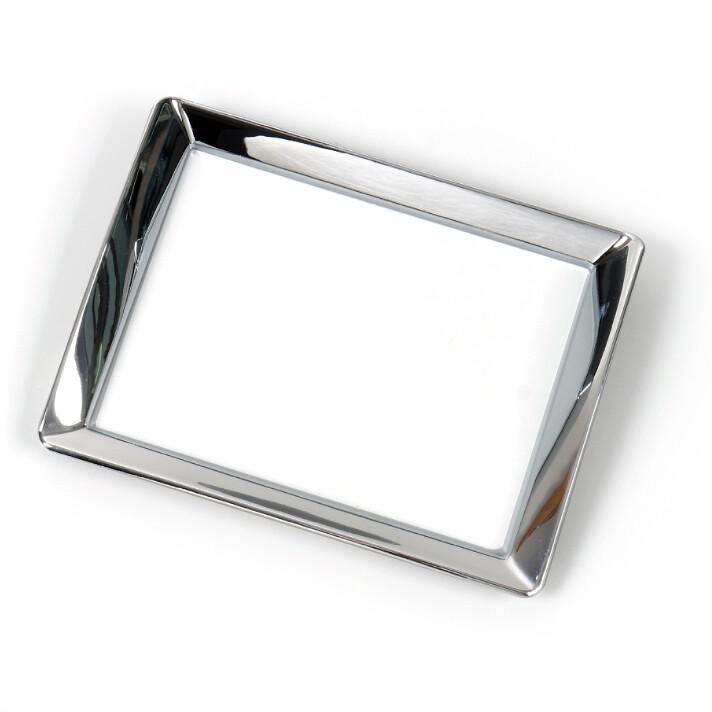 Navigation GPS Screen Frame Trim Cover for Jeep Grand Cherokee 2014-2018 Chrome