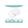 uxcell Stainless Steel Circular Discs (2 pieces), 80mm Diameter, 1.8mm Thickness, 3304 Stainless Steel, Circular Metal Stamping Blank Tag, Pendant,