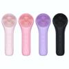 Face Wash Instrument Waterproof Silicone Face Wash Brush Ultrasonic Face Massage Beauty Instrument Hot Compress Electric Cleanser