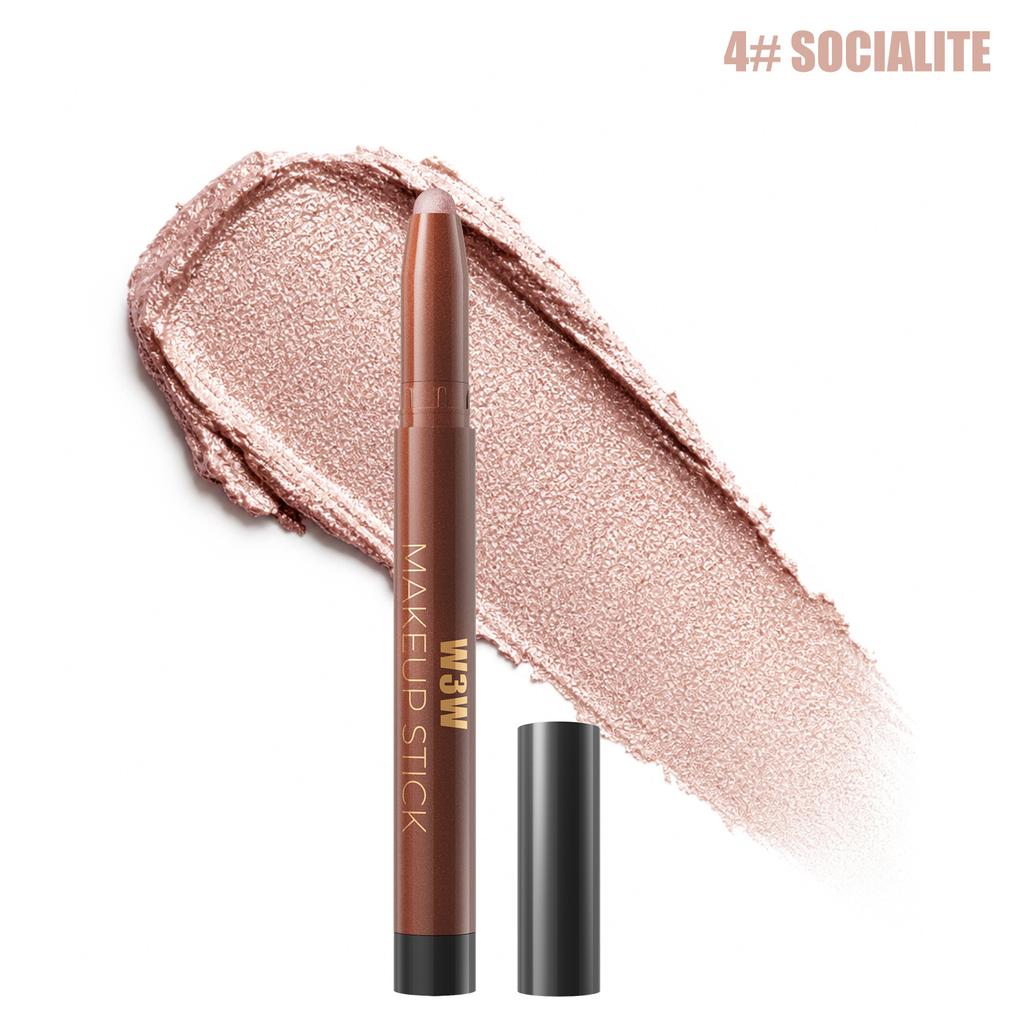 Eyeshadow Stick Creamy Blendable, Multi Shades Matte & Shimmer, One Swipe Eye Look