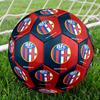 Football Bologna Size 5 Soccer Balls, Anti-Slip, Protective Football, Outdoor Sport, a Unique Gift Suitable for him/her, Birthdays