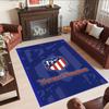 Atletico Madrid Personalized Text Floor Rug Office Rug Suitable for Entryway Balcony Kitchen Playrooms Anti-slip Rug Office home decor