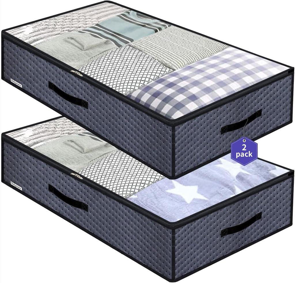 Quilt Storage Bag Closet Clothes Dustproof Moisture-proof Organizer Foldable Storage Boxes