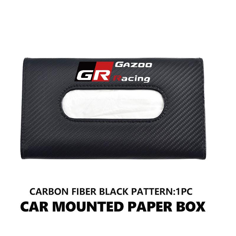 For Toyota Snap-fit Car Sun Visor Tissue Box Storage Accessories Chr Corolla Camry Rav4 Yaris Hilux Prius Avensis
